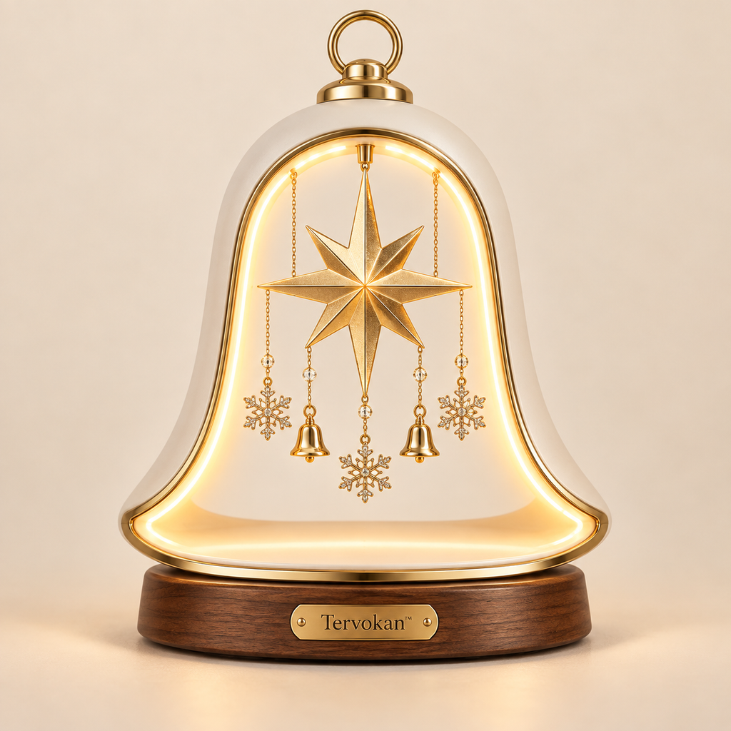 Tervokan™ Aurora Bell Christmas Lantern