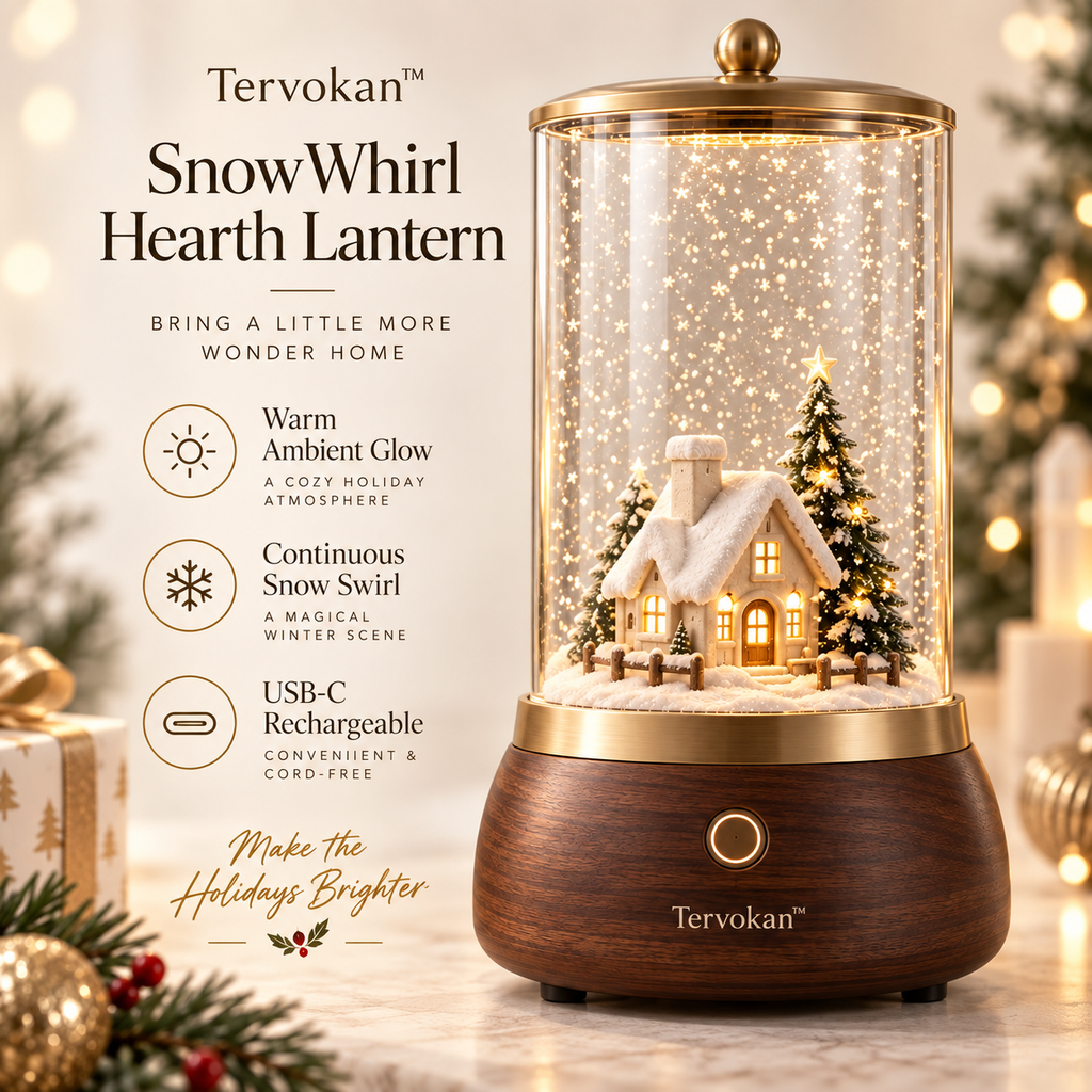 Tervokan™ SnowWhirl Hearth Lantern