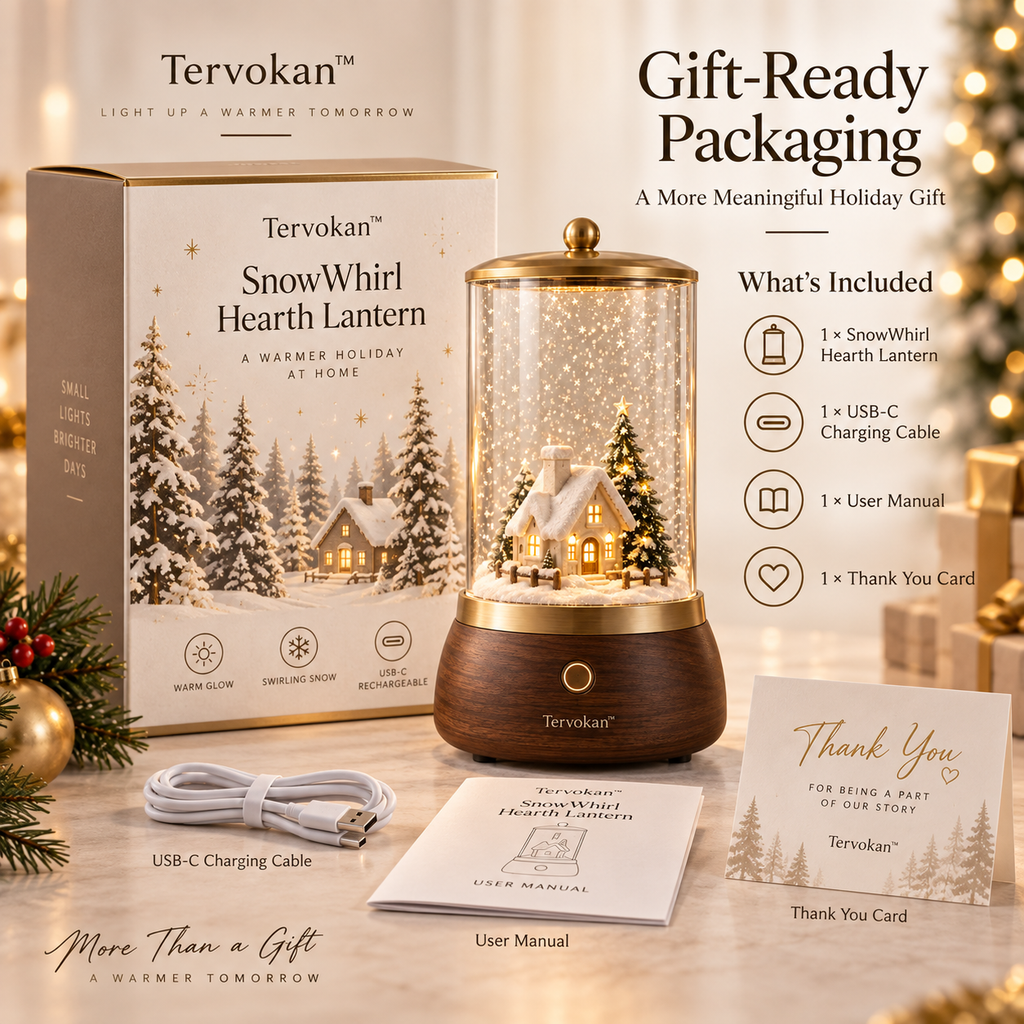 Tervokan™ SnowWhirl Hearth Lantern