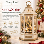 Tervokan™ GlowSpire Rotating Christmas Lantern